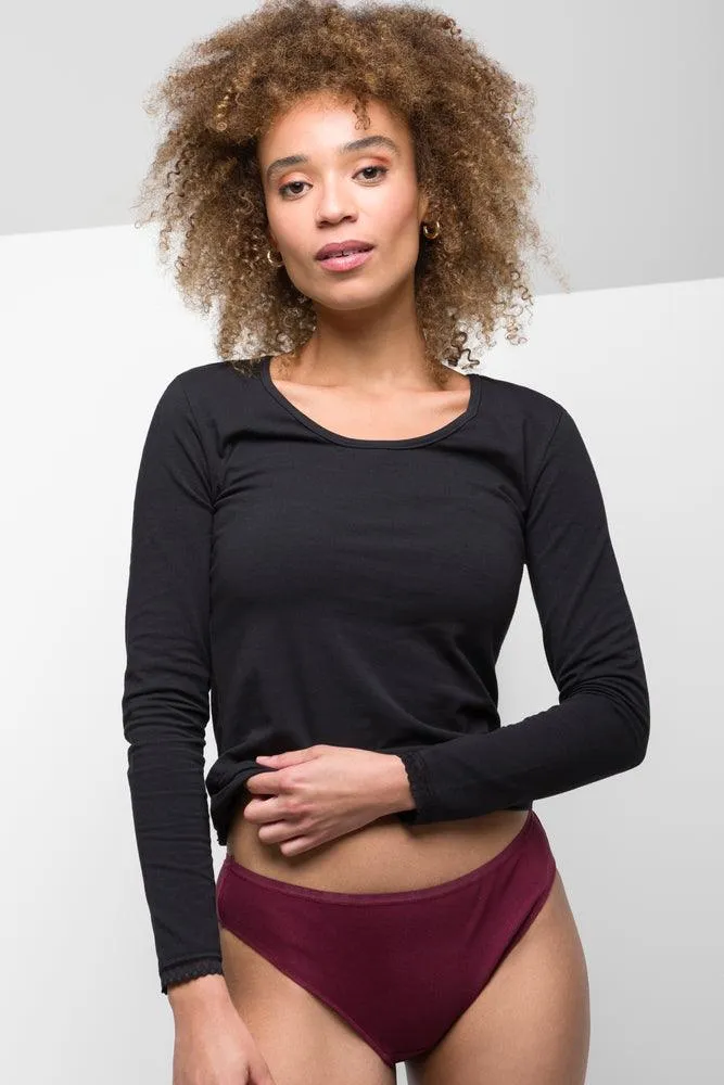 3 Pack Brazilian Panties Burgundy,Pink & Nude sold by Ackermas