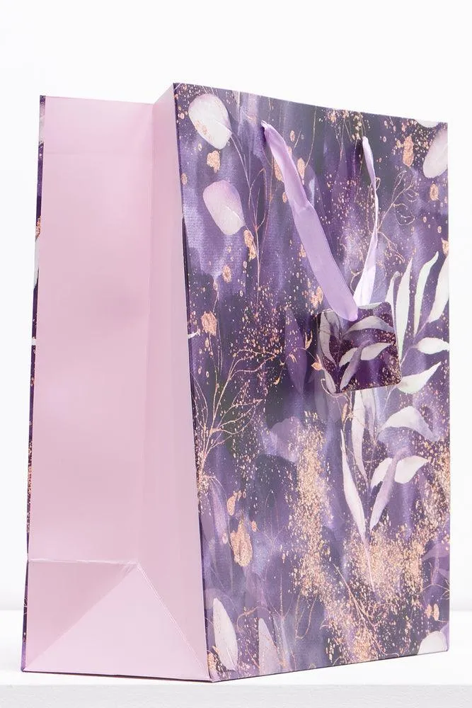 Leaves Gift Bag Purple sold by Ackermas product image thumbnail 2
