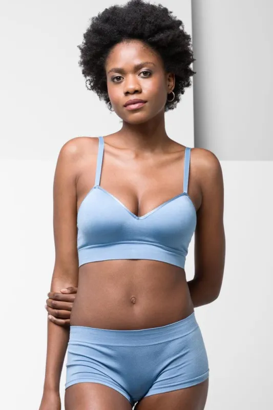 Seam-Free Bralette Blue sold by Ackermas