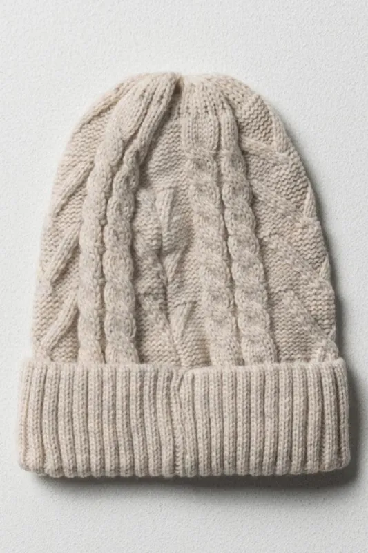 Chunky Beanie Natural sold by Ackermas