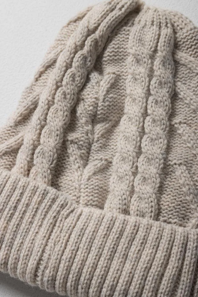 Chunky Beanie Natural sold by Ackermas product image thumbnail 2