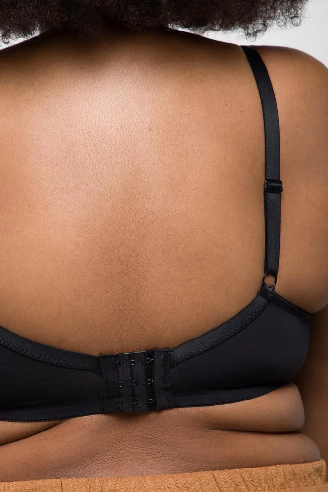 Plus Size 2 Pack T-Shirt Bras Black & Natural sold by Ackermas product image thumbnail 5