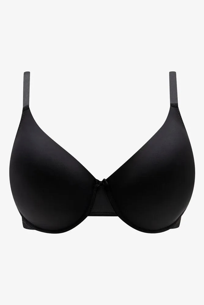 Plus Size 2 Pack T-Shirt Bras Black & Natural sold by Ackermas product image thumbnail 3
