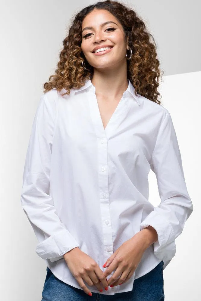 Long Sleeve Shirt White sold by Ackermas