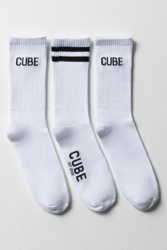 3 Pack Anklet Socks White sold by Ackermas