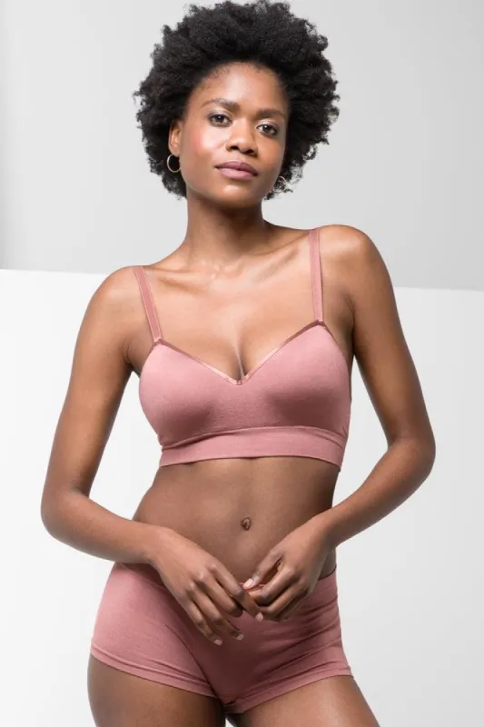 Seam-Free Bralette Pink sold by Ackermas