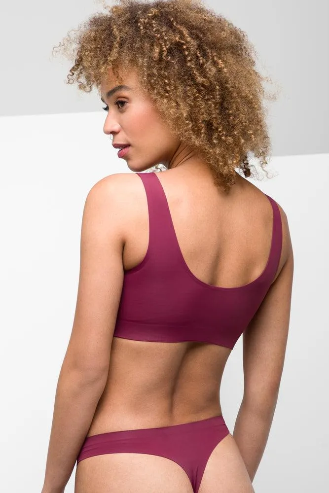 2 Pack Bonded Thongs Burgundy & Light Pink sold by Ackermas product image thumbnail 3