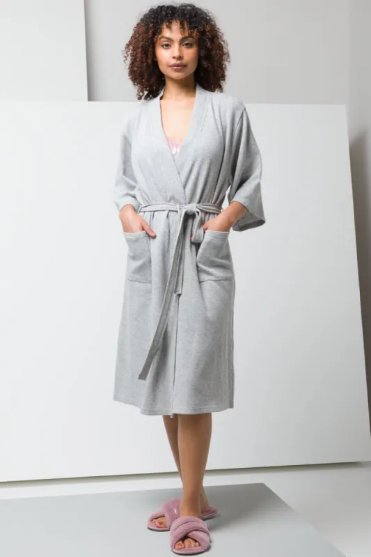 Waffle Gown Grey sold by Ackermas