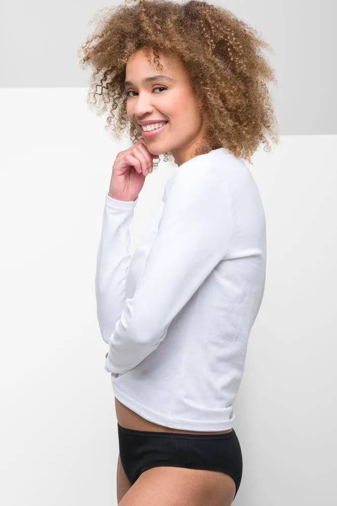 3 Pack Brazilian Panties Black, Grey & White sold by Ackermas product image thumbnail 2