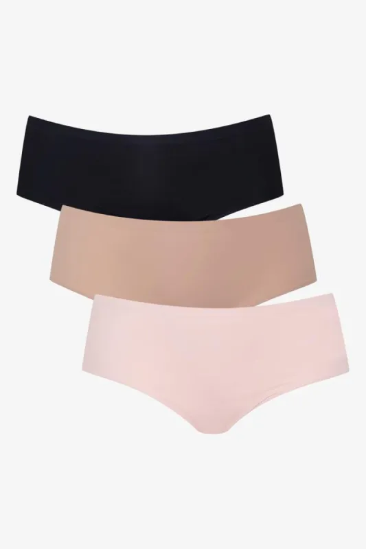 3 Pack Bonded Boylegs Light Pink, Natural & Black sold by Ackermas