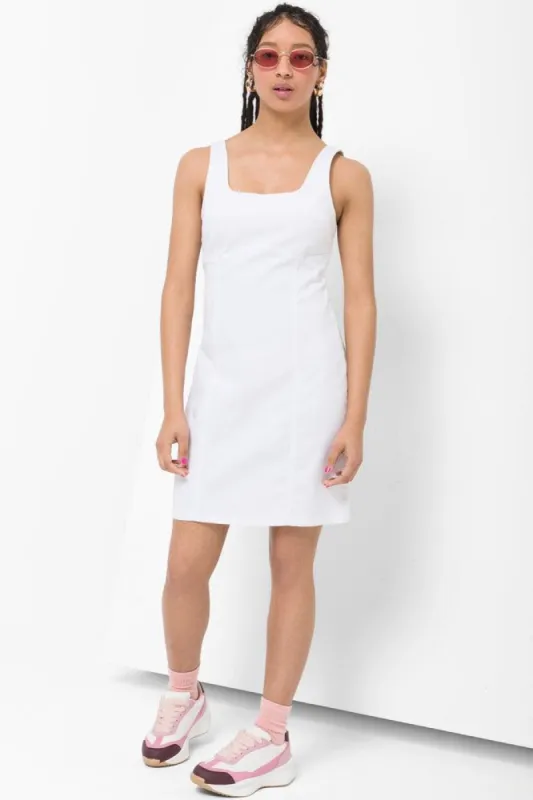 Bodycon Denim Dress Cream sold by Ackermas