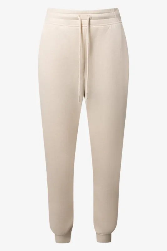 Rib Waist Jogger Trackpants Cream sold by Ackermas