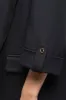 Blazer With Roll Up Sleeves Black sold by Ackermas