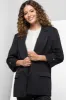 Blazer With Roll Up Sleeves Black sold by Ackermas