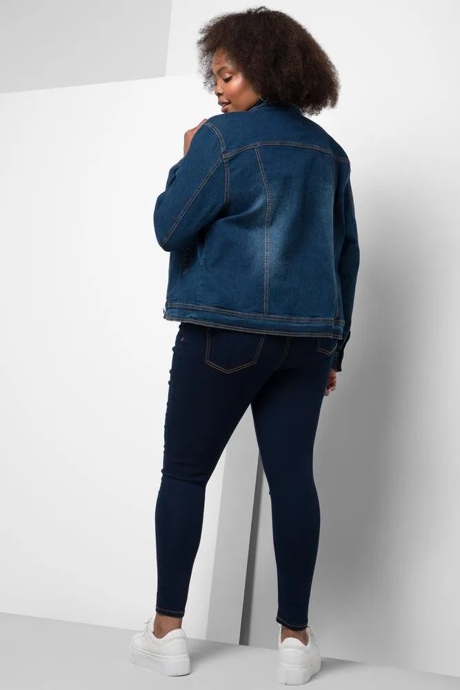 Pull On Jeggings Dark Blue sold by Ackermas product image thumbnail 3