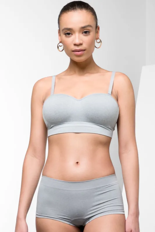 3 Pack Seam-Free Boyley Panties Black, Grey & White sold by Ackermas