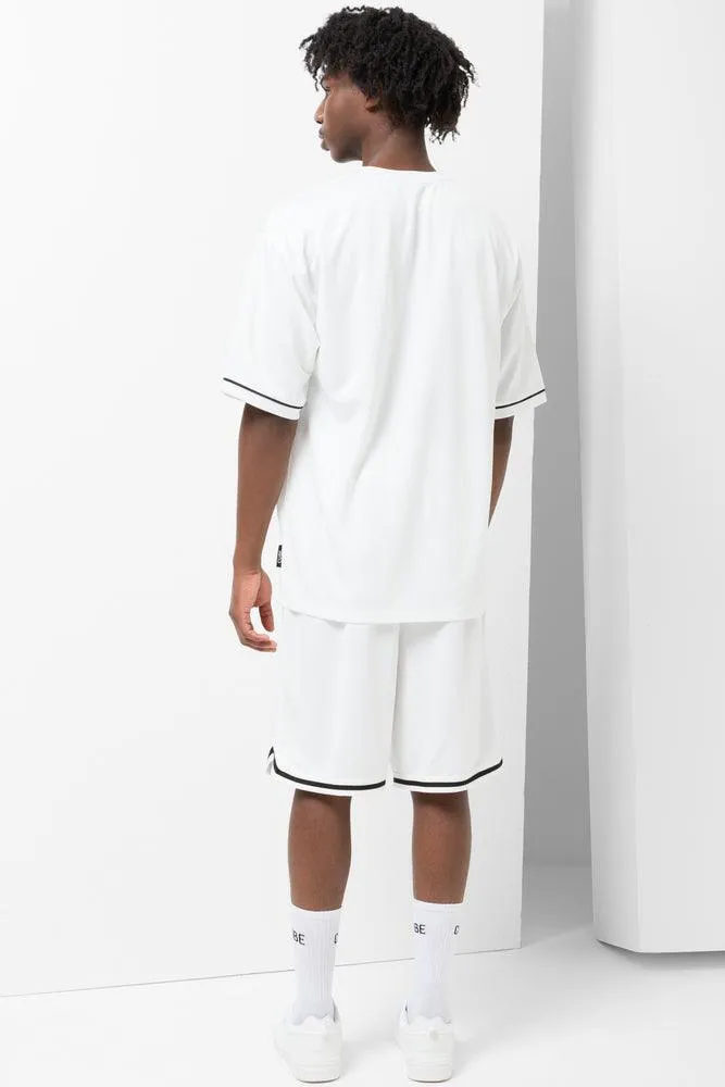 Basketball T-Shirt White sold by Ackermas product image thumbnail 3