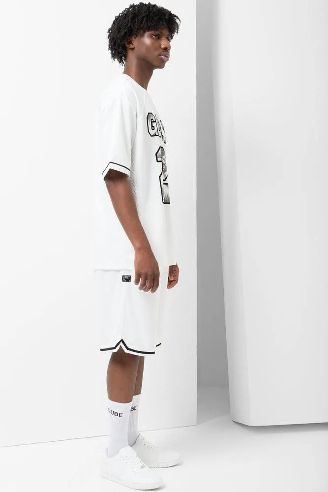 Basketball T-Shirt White sold by Ackermas product image thumbnail 2