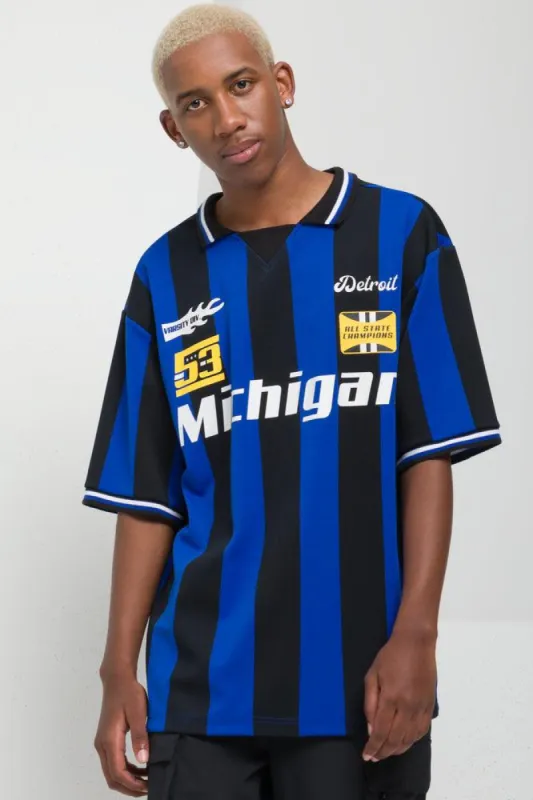 Soccer Jersey Blue sold by Ackermas