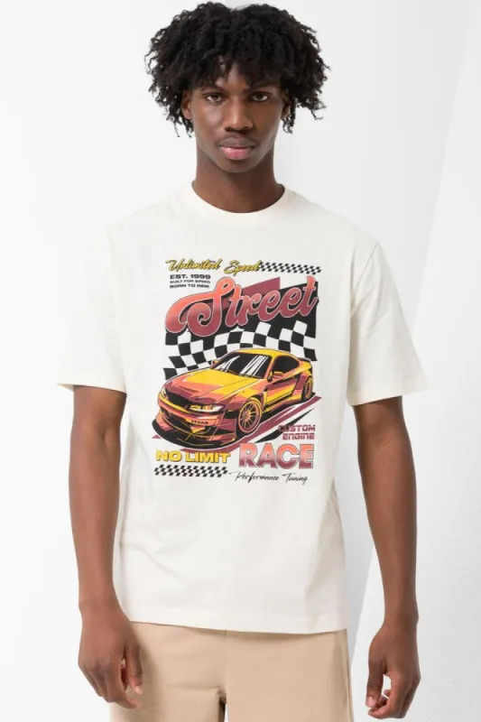 Short Sleeve T-Shirt White sold by Ackermas