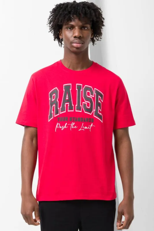 Short Sleeve T-Shirt Red sold by Ackermas