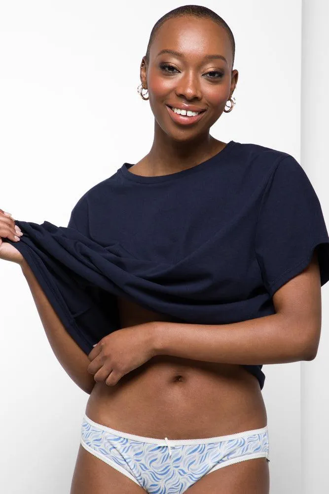 3 Pack Bikini Panties Blue sold by Ackermas