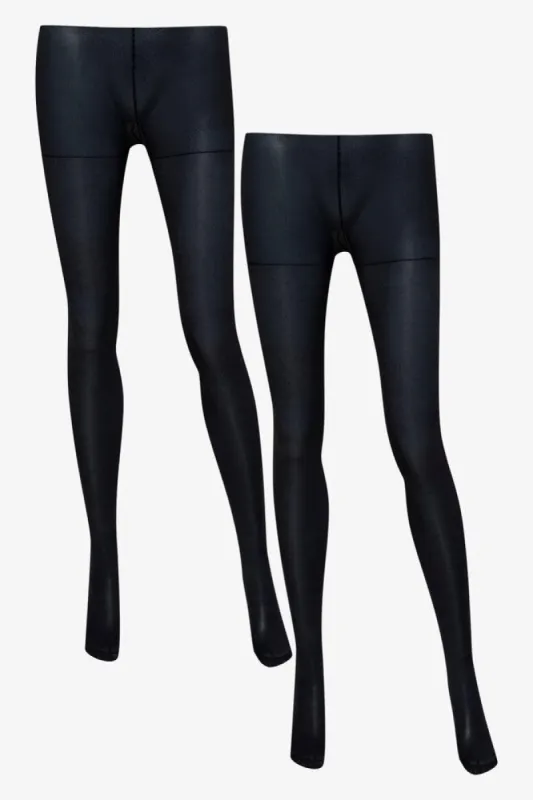 2 Pack Silky Pantyhose Black sold by Ackermas