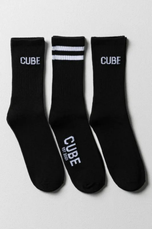 3 Pack Anklet Socks Black sold by Ackermas