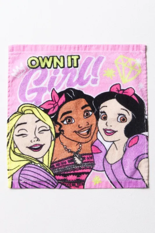 Disney Princesses Face Cloth Pink sold by Ackermas