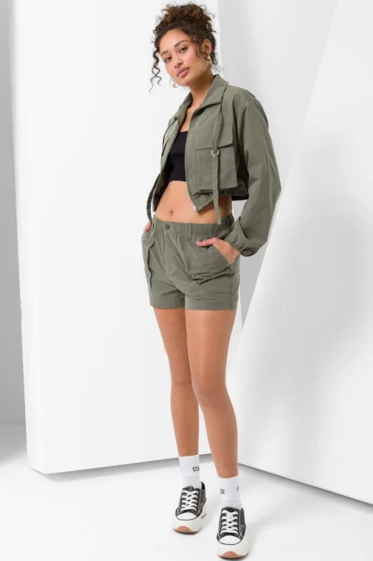 Utility Shorts Green sold by Ackermas