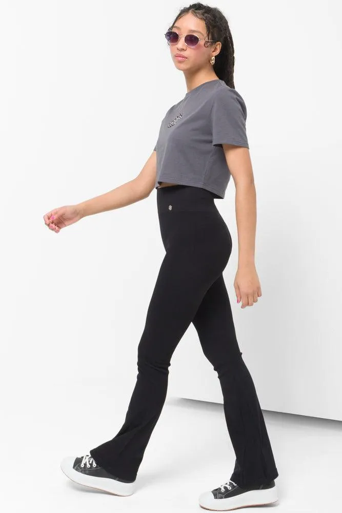 Short Sleeve Cropped T-Shirt Grey sold by Ackermas product image thumbnail 2