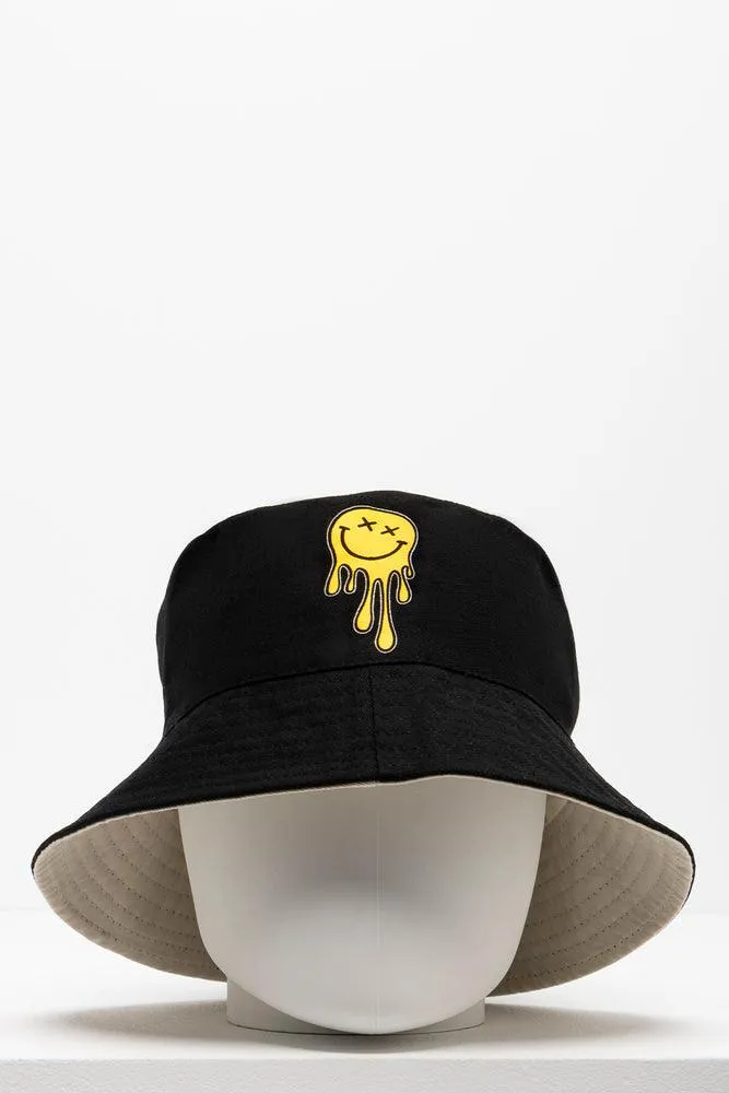 Smiley Reversable Bucket Hat sold by Ackermas