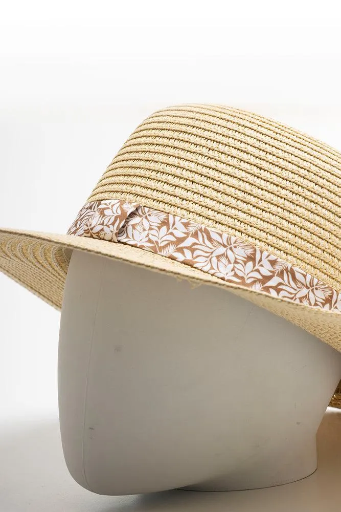 Straw Sun Hat Natural sold by Ackermas product image thumbnail 3
