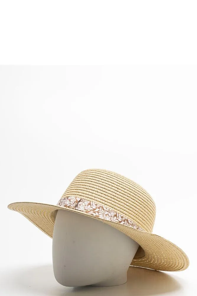 Straw Sun Hat Natural sold by Ackermas product image thumbnail 2