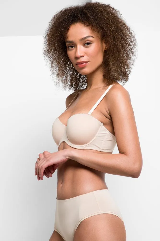 2 Pack Multiway Bras Natural & Black sold by Ackermas product image thumbnail 2