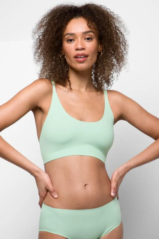 2 Pack Rib Bonded Boyleg Panties Green sold by Ackermas