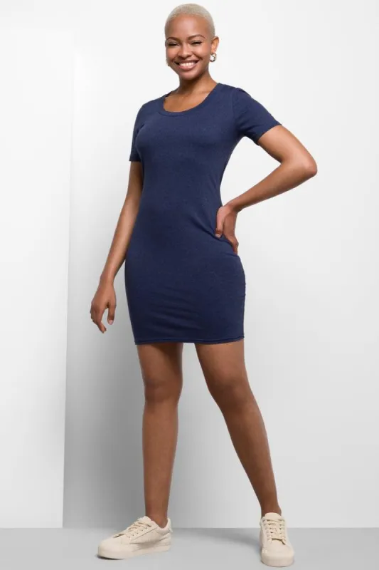 Bodycon Dress Navy sold by Ackermas