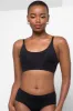 Bonded bralette black sold by Ackermas