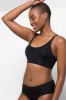 Bonded bralette black sold by Ackermas
