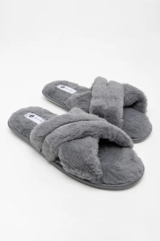 Slipper Dark Grey sold by Ackermas
