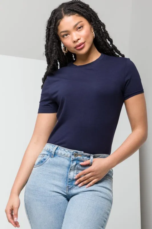 Short Sleeve T-Shirt Navy sold by Ackermas
