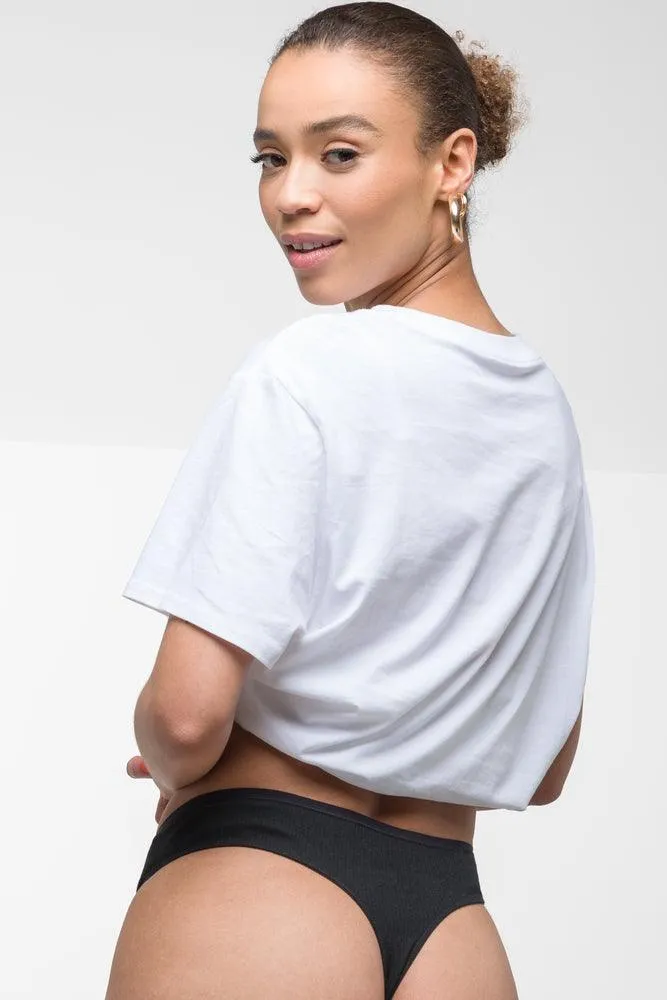 3 Pack Thongs Black, Grey & White sold by Ackermas product image thumbnail 4