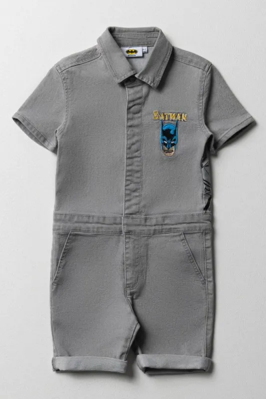 Batman Boiler Suit Grey sold by Ackermas