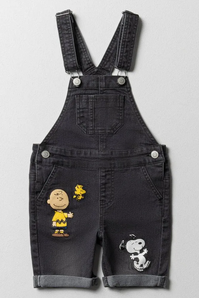 Snoopy Denim Dungaree Dark Grey sold by Ackermas