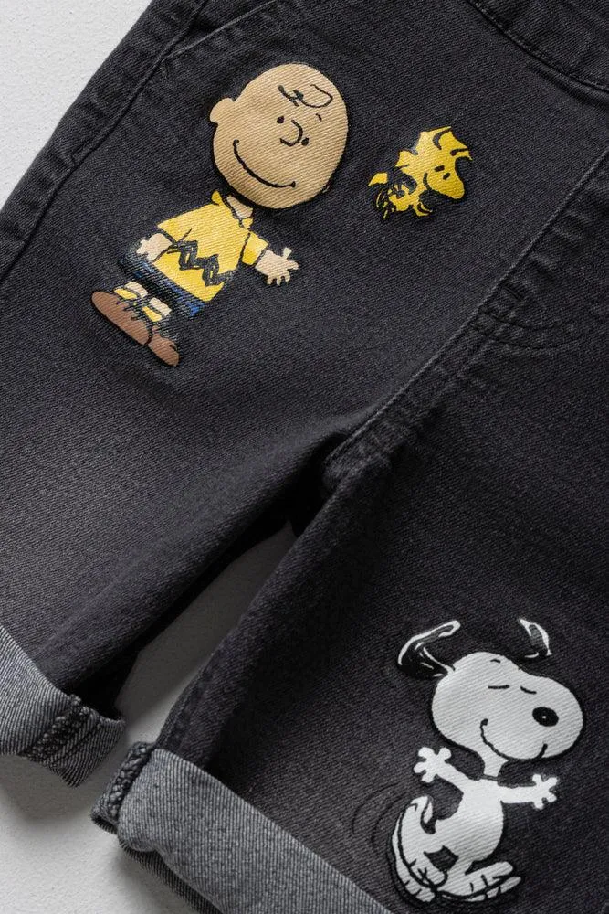 Snoopy Denim Dungaree Dark Grey sold by Ackermas product image thumbnail 2