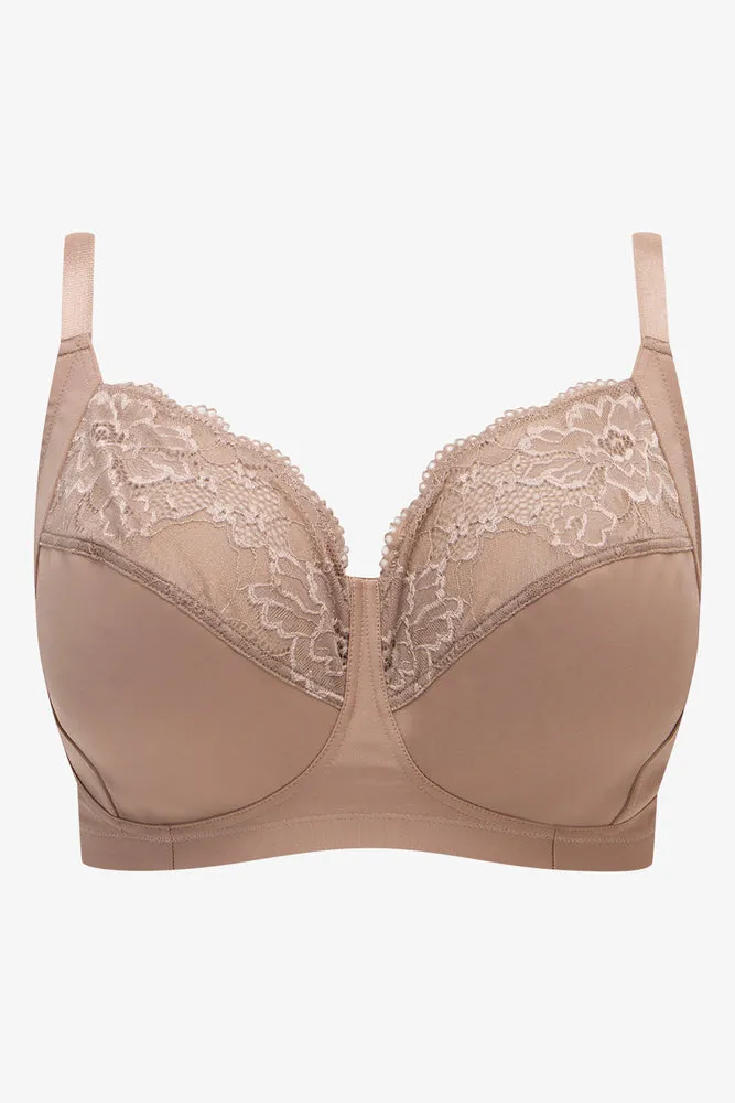 2 Pack Small Lace Trim Padded Wire free Bra Black & Natural sold by Ackermas product image thumbnail 3