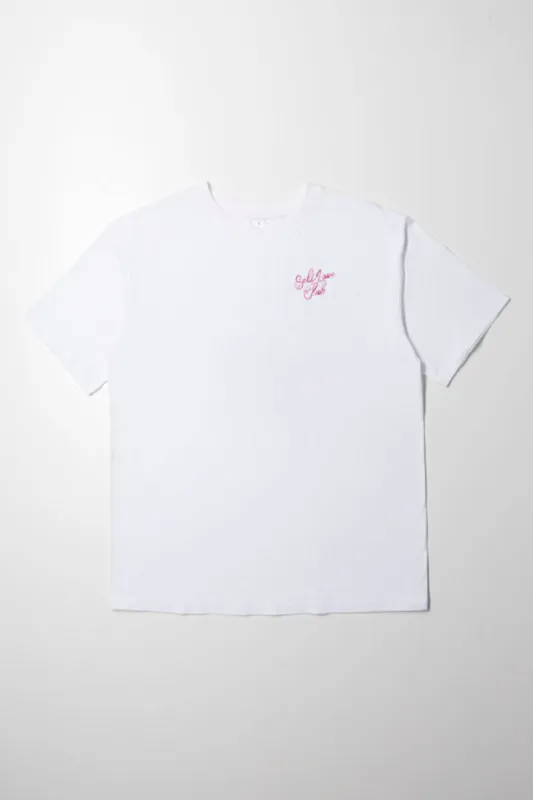 Oversized Graphic T-shirt White sold by Ackermas