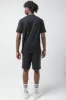 Embossed Cube Slogan T-shirt Black sold by Ackermas