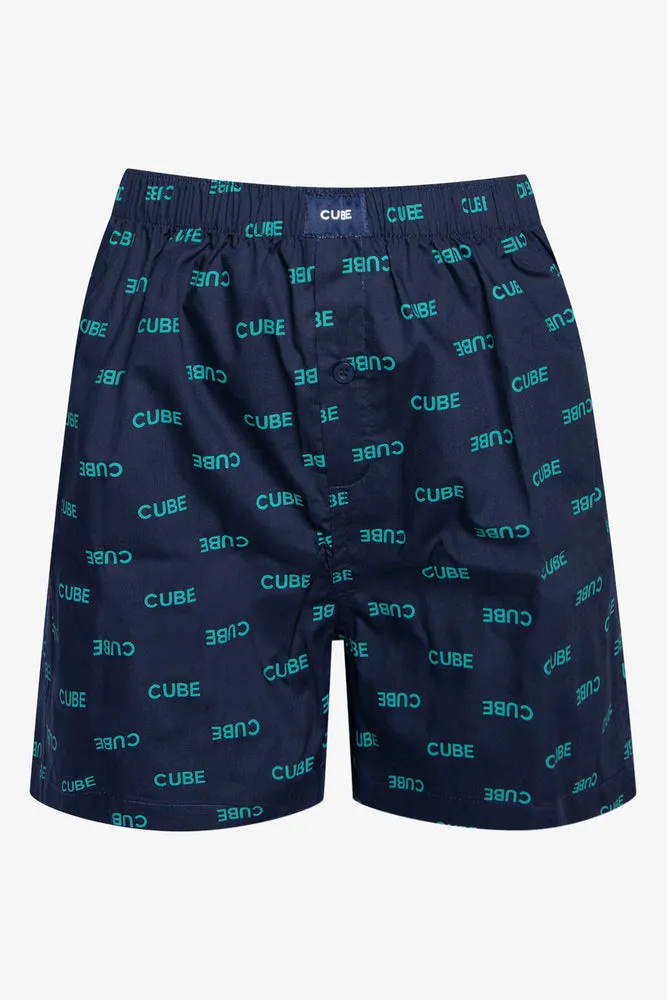 3 Pack Woven Boxers Green & Navy sold by Ackermas product image thumbnail 2