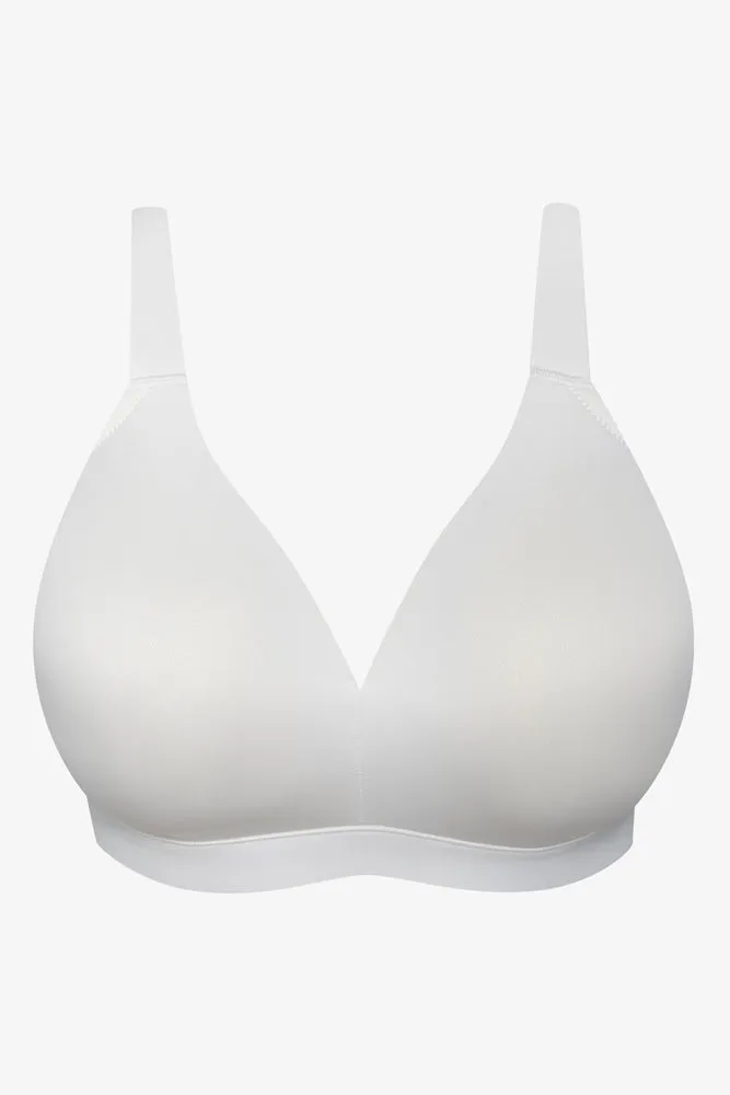 2 Pack Smooth Padded Wire Free Bra Big Black & White sold by Ackermas product image thumbnail 3
